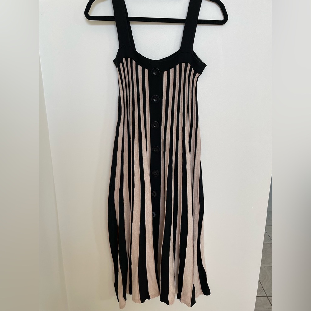 Striped Midi Dress